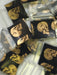 1212 Original Mini Ziplock 2.5mil Plastic Bags 1/2" x 1/2" Reclosable Baggies (Gold Skulls) - The Baggie Store