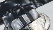 1212-A Original Mini Ziplock 2.5mil Plastic Bags 1/2" x 1/2" Reclosable Baggies (Black) - The Baggie Store