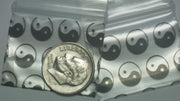 12510 Original Mini Ziplock 2.5mil Plastic Bags 1.25" x 1" Reclosable Baggies (Yin Yang) - The Baggie Store