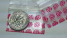 12534 Original Mini Ziplock 2.5mil Plastic Bags 1.25" x 3/4" Reclosable Baggies (Red Dice) - The Baggie Store