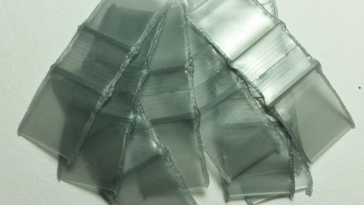 Silver 3/8" x 3/8" Original Apple Bags resealable bags, small storage or packaging solution with durable design.