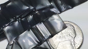 1212-A Original Mini Ziplock 2.5mil Plastic Bags 1/2" x 1/2" Reclosable Baggies (Black) - The Baggie Store