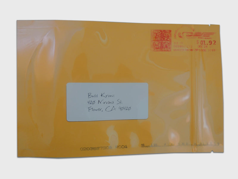 Mylar Stealth Bag, Manilla Envelope, 1oz - The Baggie Store