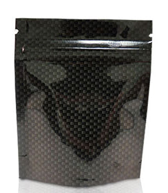 Mylar Stealth Bag, Carbon Fiber - The Baggie Store