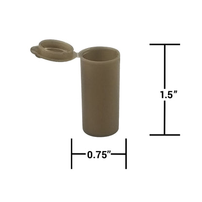 Opaque King Sting Pop Top 1g capsules, 100-pack, with a clear view of the black pop top design and packaging.
