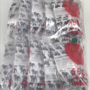 5858 Original Mini Ziplock 2.5mil Plastic Bags 5/8" x 5/8" Reclosable Baggies (Top Dog) - The Baggie Store