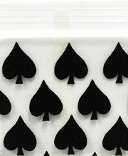 5858 Original Mini Ziplock 2.5mil Plastic Bags 5/8" x 5/8" Reclosable Baggies (Spades) - The Baggie Store