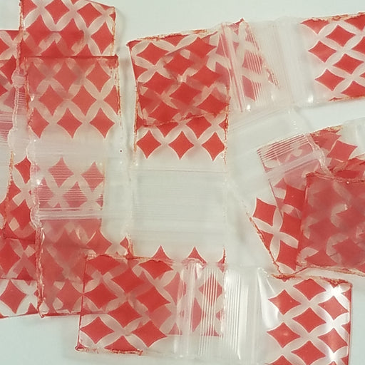 5858 Original Mini Ziplock 2.5mil Plastic Bags 5/8" x 5/8" Reclosable Baggies (Diamonds) - The Baggie Store