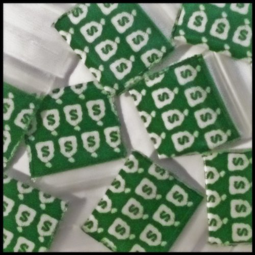 Resealable Original Apple Bags 5/8" x 5/8" money bags, clear plastic storage bags for coins or small items.