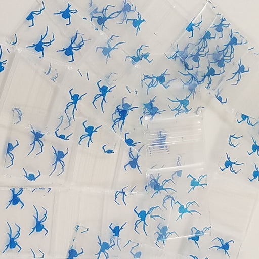 5858 Original Mini Ziplock 2.5mil Plastic Bags 5/8" x 5/8" Reclosable Baggies (Spider) - The Baggie Store
