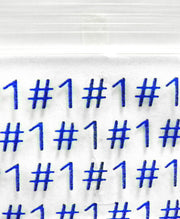 Original Apple Bags resealable bags, 5/8 x 5/8 inches, with "Number One" design, ideal for storing small items securely.