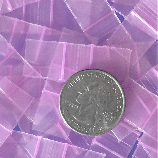 Purple 5/8 inch resealable bags by Original Apple Bags, ideal for storage or packaging purposes.