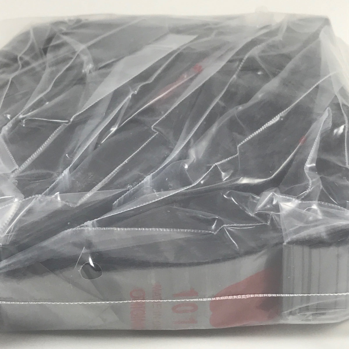 Black 1x1.5 inch resealable original apple bags, made by Original Apple Bags, with a clear view of the resealable closure.