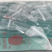 125125-S Original Mini Ziplock 2.5mil Plastic Bags 1.25" x 1.25" Reclosable Baggies (Green) - The Baggie Store