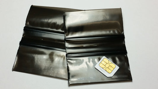 Black resealable bags from Original Apple Bags, 2" x 1" size, designed for storing small items or snacks.