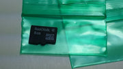 2010-S Original Mini Ziplock 2.5mil Plastic Bags 2" x 1" Reclosable Baggies (Green) - The Baggie Store