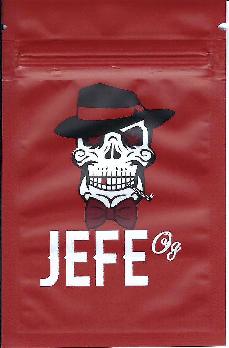 Smell-proof Jefe Bags by The Baggie Store, 100-pack, clear storage pouches with secure sealing for discreet storage.
