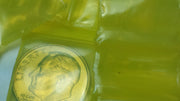 3434 Original Mini Ziplock 2.5mil Plastic Bags 3/4" x 3/4" Reclosable Baggies (Yellow) - The Baggie Store