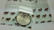 1010 Original Mini Ziplock 2.5mil Plastic Bags 1" x 1" Reclosable Baggies (Top Dog) - The Baggie Store