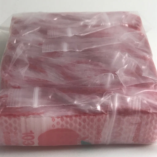 1034 Original Mini Ziplock 2.5mil Plastic Bags 1" x 3/4" Reclosable Baggies (Lips) - The Baggie Store