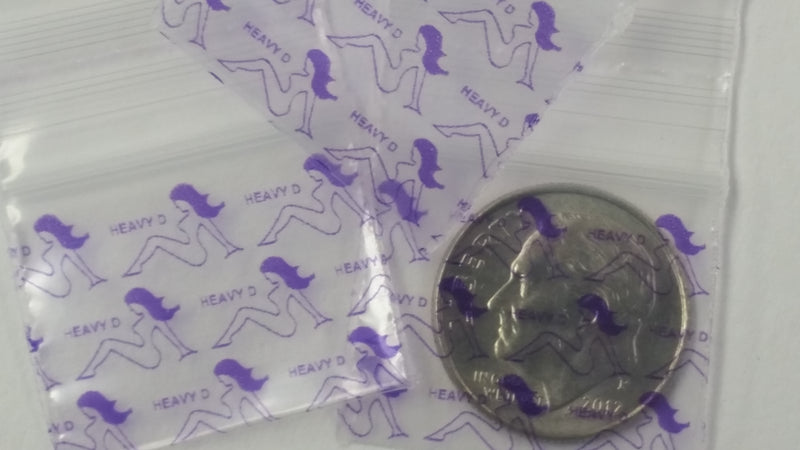1034 Original Mini Ziplock 2.5mil Plastic Bags 1" x 3/4" Reclosable Baggies (Heavy D) - The Baggie Store