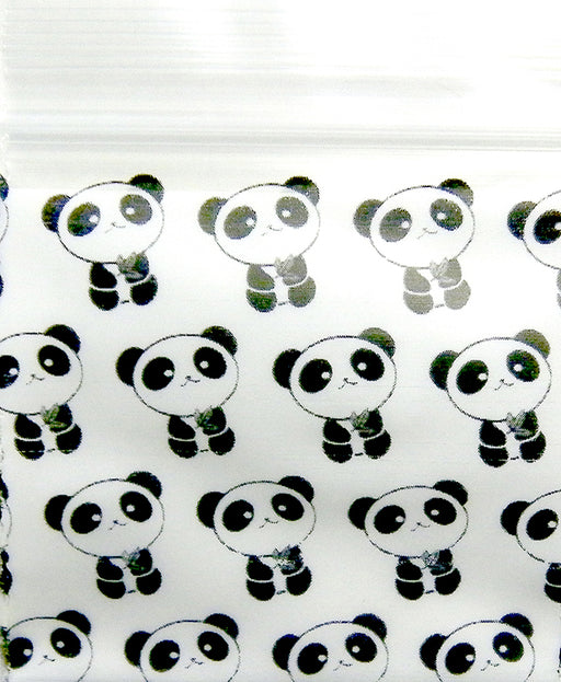 1010 Original Mini Ziplock 2.5mil Plastic Bags 1" x 1" Reclosable Baggies (Panda) - The Baggie Store
