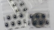 1034 Original Mini Ziplock 2.5mil Plastic Bags 1" x 3/4" Reclosable Baggies (Eight 8-Ball) - The Baggie Store