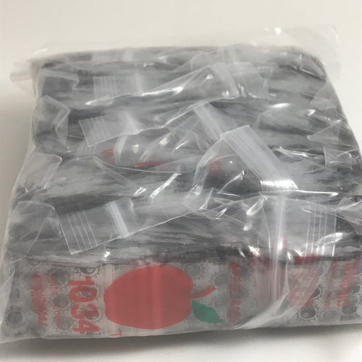 1034 Original Mini Ziplock 2.5mil Plastic Bags 1" x 3/4" Reclosable Baggies (Eight 8-Ball) - The Baggie Store