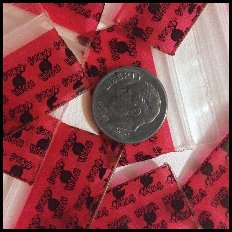 12534 Original Mini Ziplock 2.5mil Plastic Bags 1.25" x 3/4" Reclosable Baggies (Stay High) - The Baggie Store