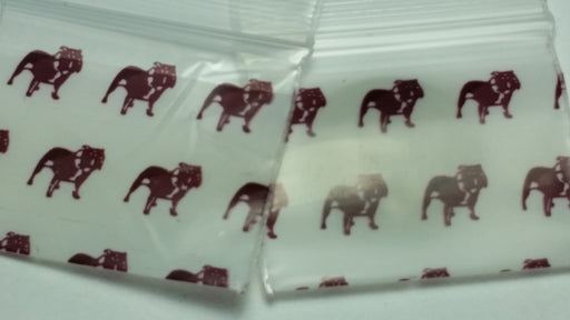 12510 Original Mini Ziplock 2.5mil Plastic Bags 1.25" x 1" Reclosable Baggies (Top Dog) - The Baggie Store