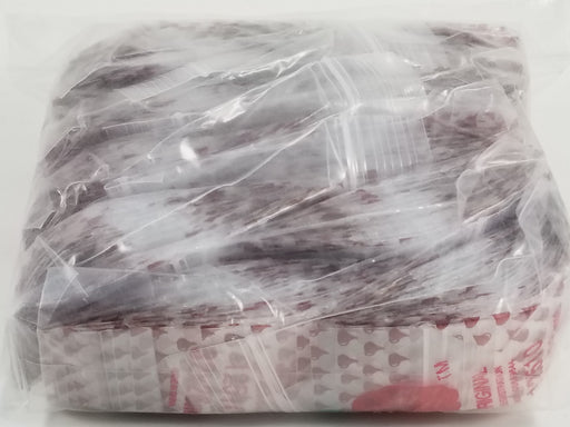 12510 Original Mini Ziplock 2.5mil Plastic Bags 1.25" x 1" Reclosable Baggies (Chocolate) - The Baggie Store