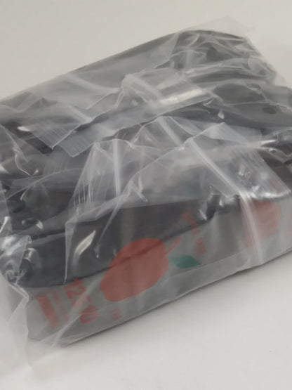Black 12510 Original Apple Bags resealable bags, 1.25" x 1", ideal for packaging small items.
