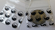 15125 Original Mini Ziplock 2.5mil Plastic Bags 1.5" x 1.25" Reclosable Baggies (Taiji/Yin Yang) - The Baggie Store
