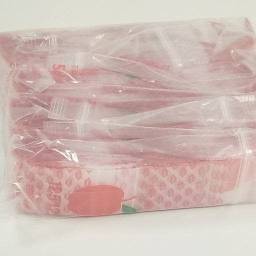 Resealable Original Apple Bags with 1.25-inch lips, clear plastic storage bags for organizing or packaging items.
