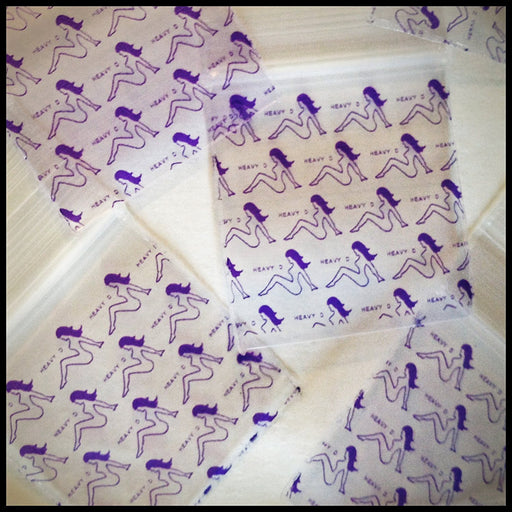 125125 Original Mini Ziplock 2.5mil Plastic Bags 1.25" x 1.25" Reclosable Baggies (Heavy D) - The Baggie Store