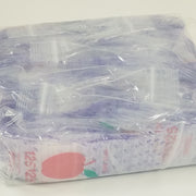 Original Apple Bags resealable bags, 1.25 x 1.25 inches, heavy-duty clear plastic storage pouches with secure resealable closure.
