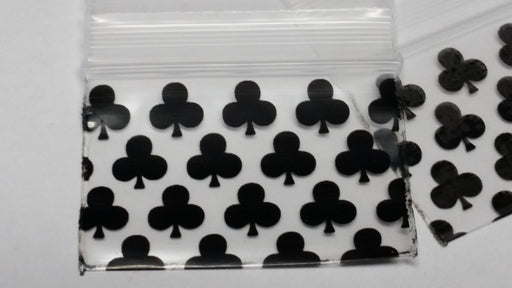 1510 Original Mini Ziplock 2.5mil Plastic Bags 1.5" x 1" Reclosable Baggies (Clubs) - The Baggie Store