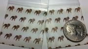 175175 Original Mini Ziplock 2.5mil Plastic Bags 1.75" x 1.75" Reclosable Baggies (Top Dog) - The Baggie Store