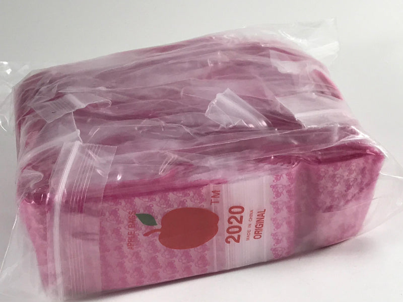 2020 Original Mini Ziplock 2.5mil Plastic Bags 2" x 2" Reclosable Baggies (Pink Panther) - The Baggie Store