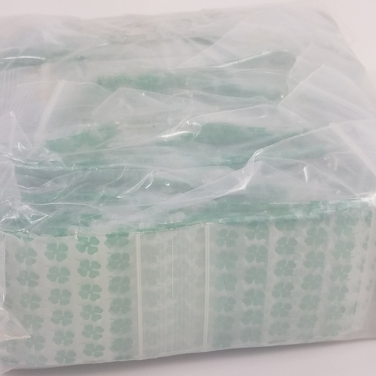 Blue Devil Original Apple Bags, 1.75 x 1.75 inches, resealable plastic bags for storage or packaging.