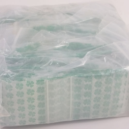 Blue Devil Original Apple Bags, 1.75 x 1.75 inches, resealable plastic bags for storage or packaging.