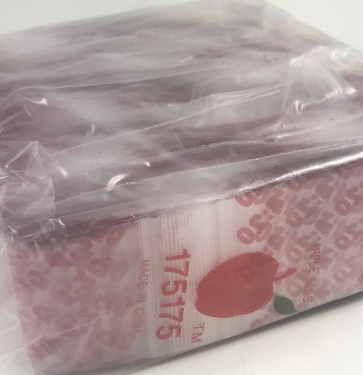 Resealable Original Apple Bags 1.75 x 1.75 inches with Four Twenty 4:20 design, ideal for storage and organization.