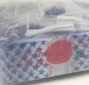 1515 Original Mini Ziplock 2.5mil Plastic Bags 1.5" x 1" Reclosable Baggies (Blue Star) - The Baggie Store