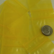 1515 Original Mini Ziplock 2.5mil Plastic Bags 1.5" x 1" Reclosable Baggies (Yellow) - The Baggie Store