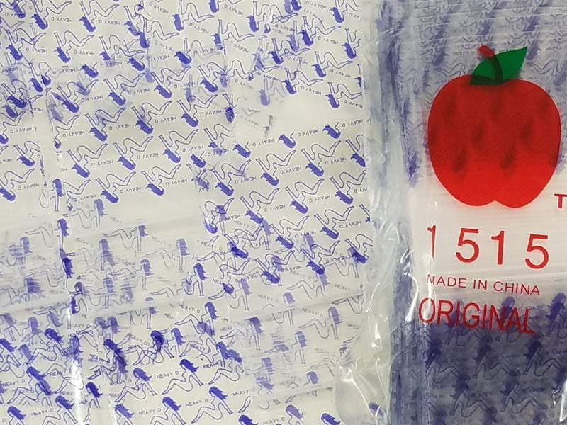 1515 Original Mini Ziplock 2.5mil Plastic Bags 1.5" x 1" Reclosable Baggies (Heavy D) - The Baggie Store