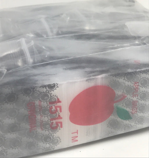 1515 Original Mini Ziplock 2.5mil Plastic Bags 1.5" x 1" Reclosable Baggies (8 Ball) - The Baggie Store