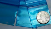 1515 Original Mini Ziplock 2.5mil Plastic Bags 1.5" x 1" Reclosable Baggies (Blue) - The Baggie Store