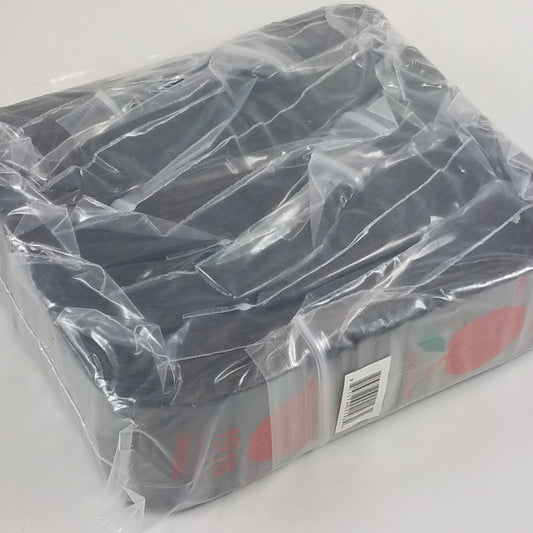 Black 1.5x1.5-inch resealable bags from Original Apple Bags, perfect for storing small items securely.