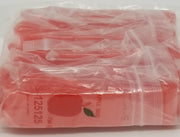 125125-S Original Mini Ziplock 2.5mil Plastic Bags 1.25" x 1.25" Reclosable Baggies (Red) - The Baggie Store