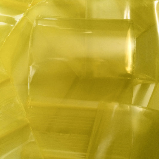 Yellow 5858 Original Apple Bags, 5/8" x 5/8" size, made by Original Apple Bags, shown in a close-up image.